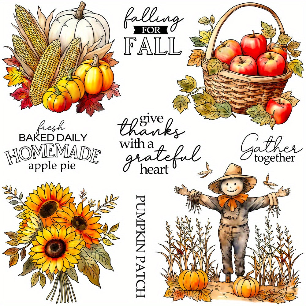 Harvest Season Dies & Stamps Set