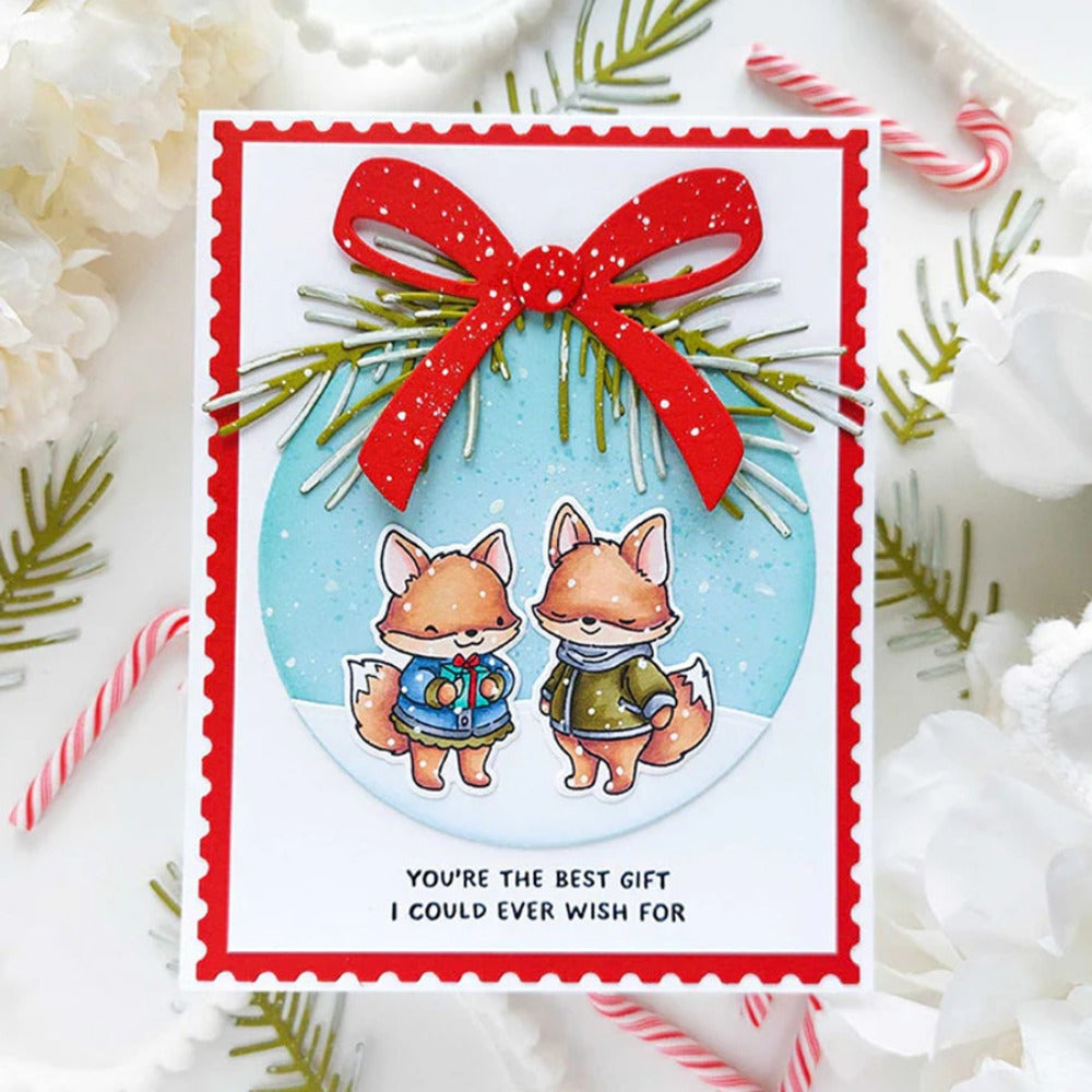 Christmas Animals Dies & Stamps Set