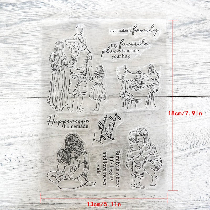Family Time Dies & Stamps Set