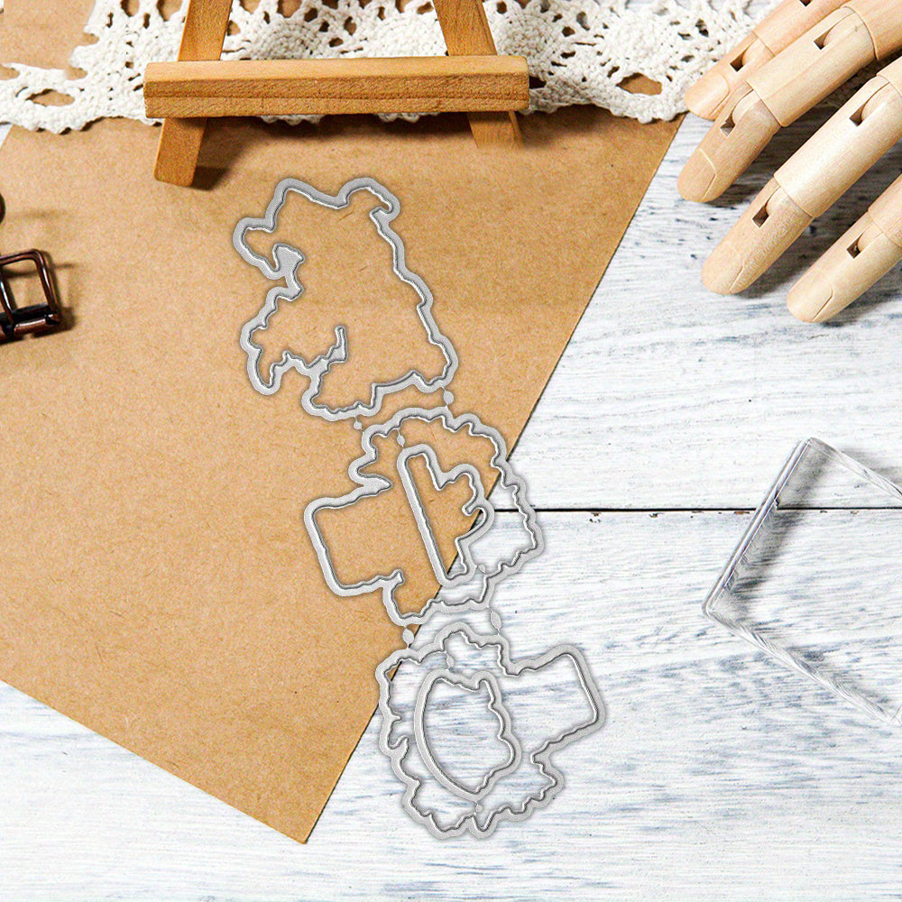 Autumn Flowers and Boots Dies & Stamps Set