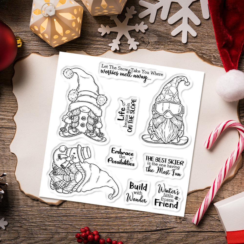 Christmas Gnome Dies & Stamps Set