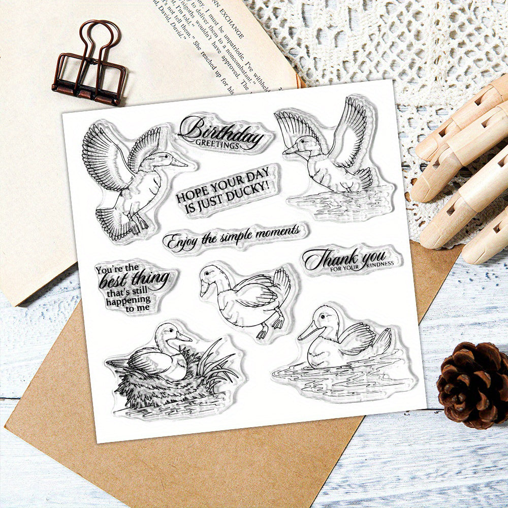 Happy Ducks Dies & Stamps Set