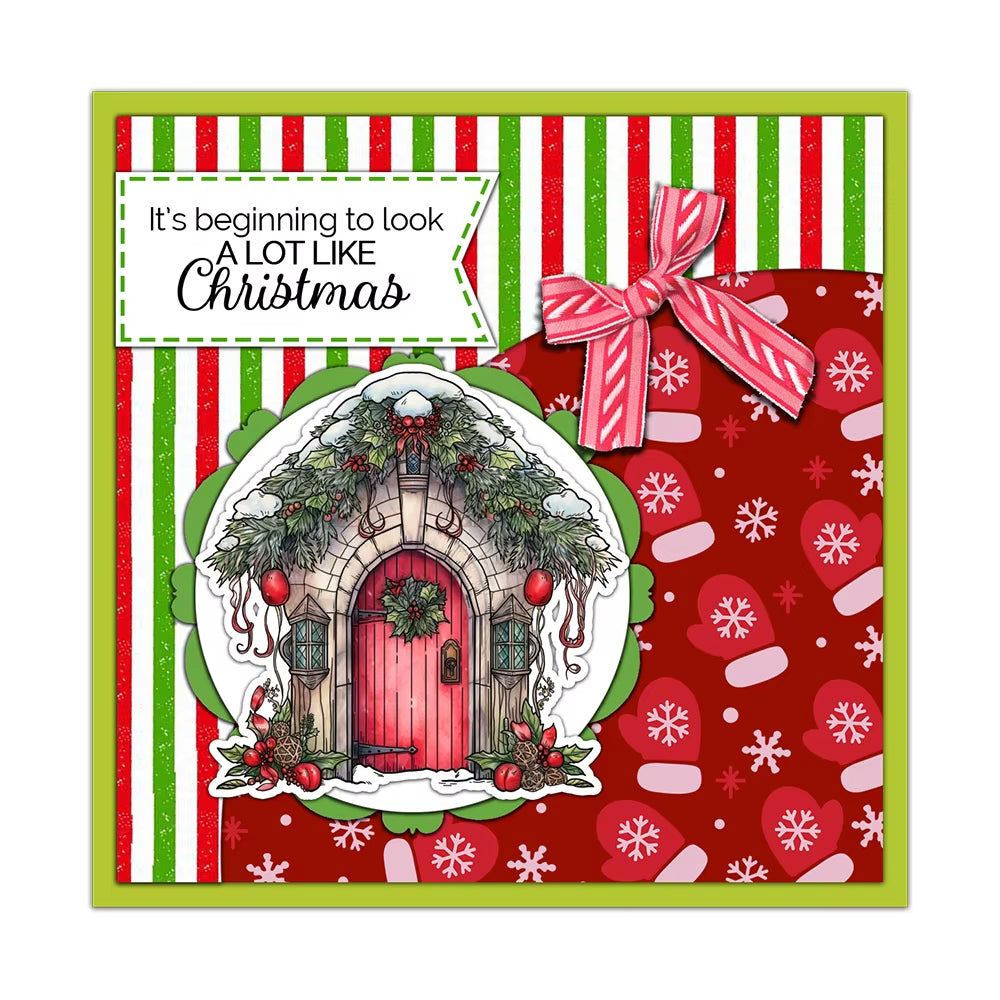 Merry Christmas Gifts Dies & Stamps Set