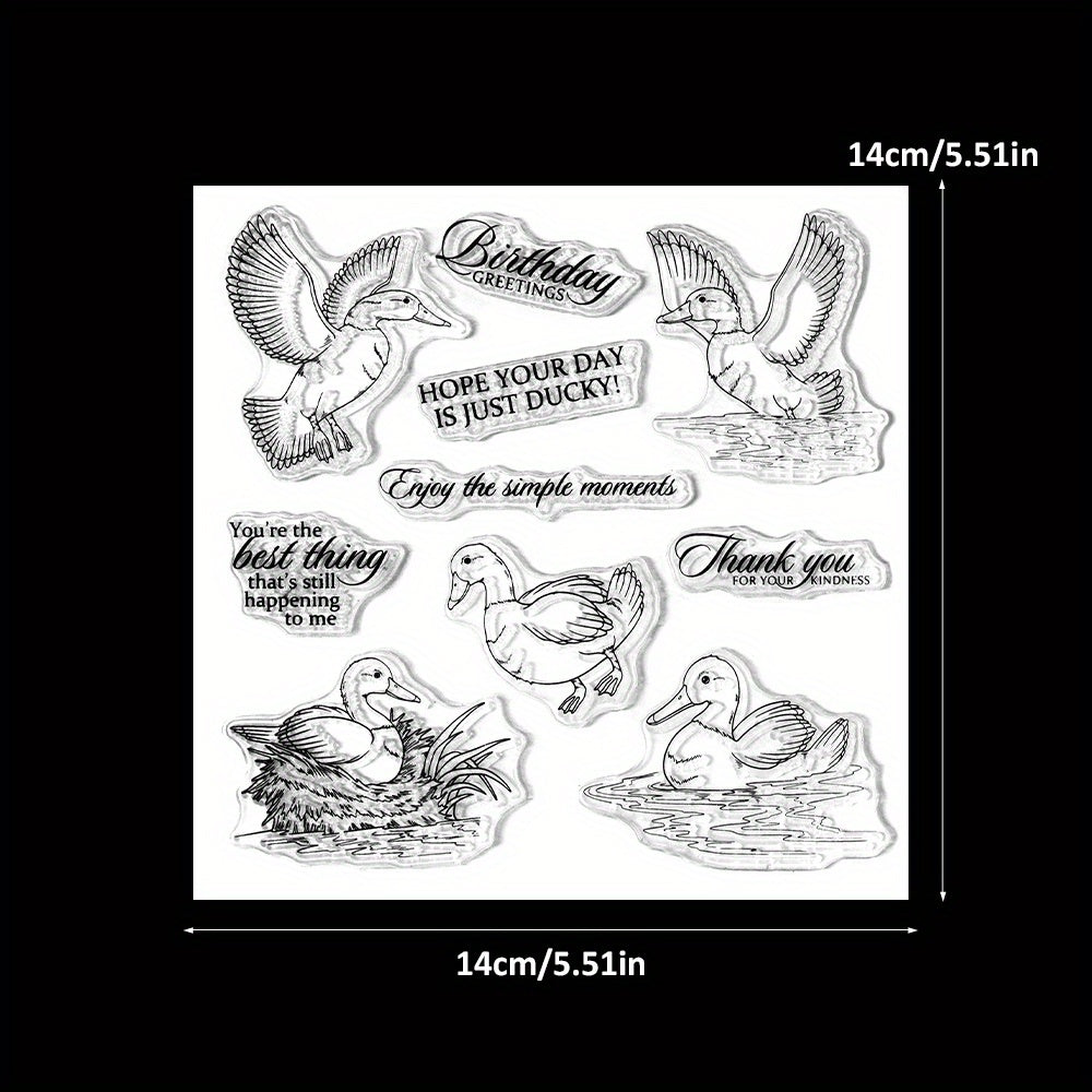 Happy Ducks Dies & Stamps Set