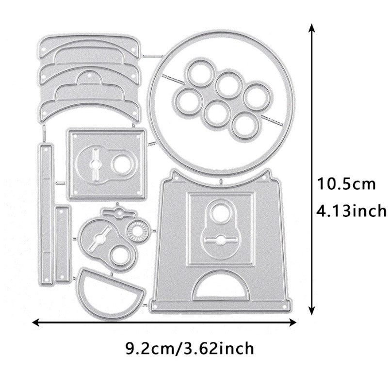 Gumball Machine Metal Cutting Dies