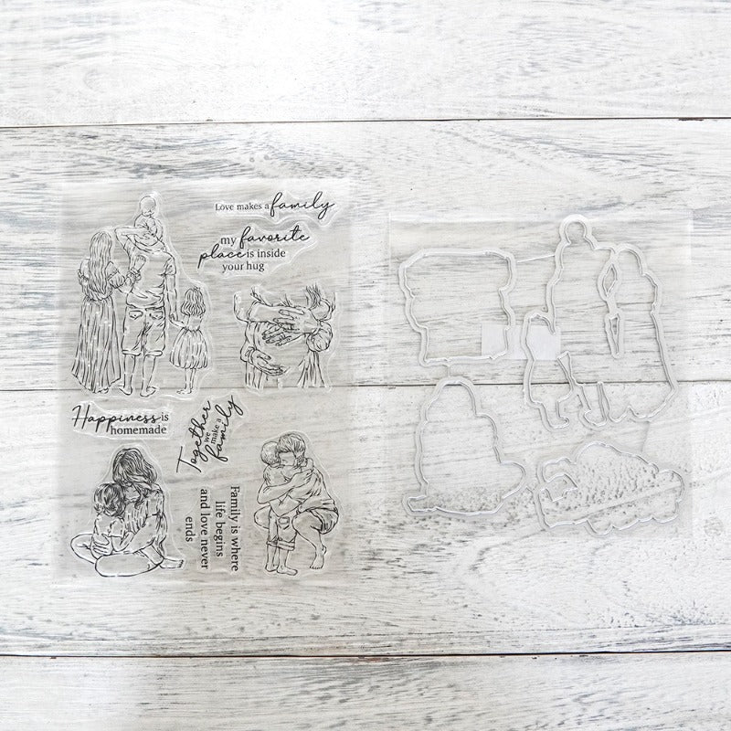 Family Time Dies & Stamps Set