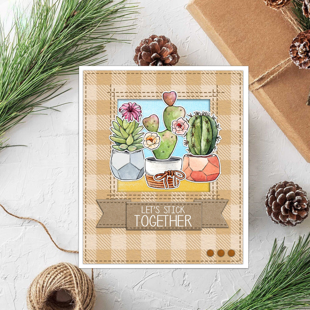 Cactus Dies & Stamps Set