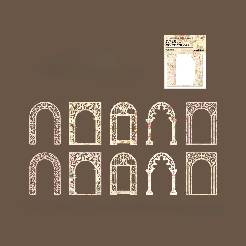 Hollow Lace Border Decorative Paper