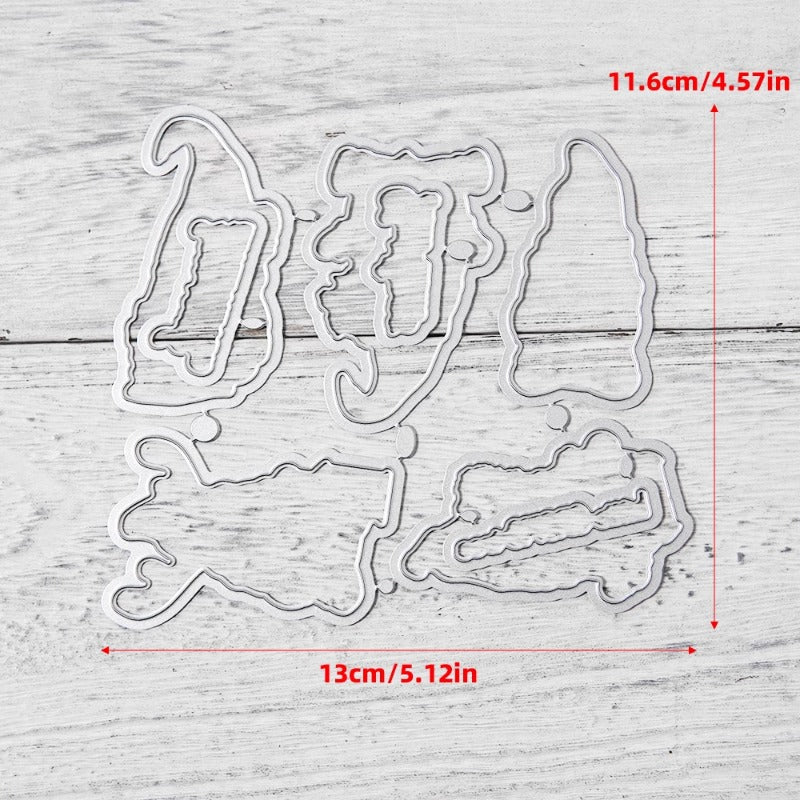 Christmas Gnomes Dies & Stamps Set