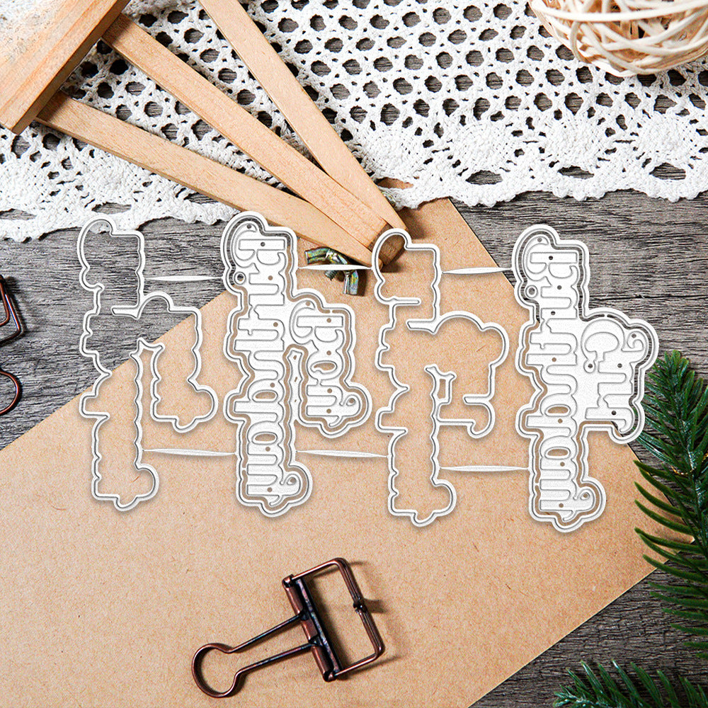 Birthday Wishes Metal Cutting Dies