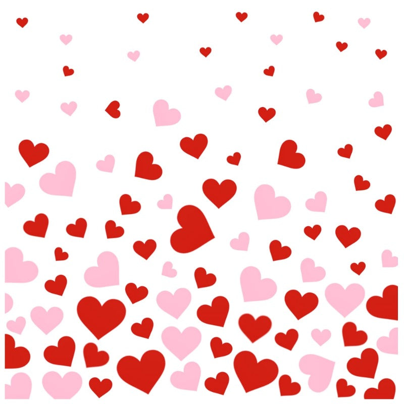 3D Love Pattern DIY Painting Hollow Stencil