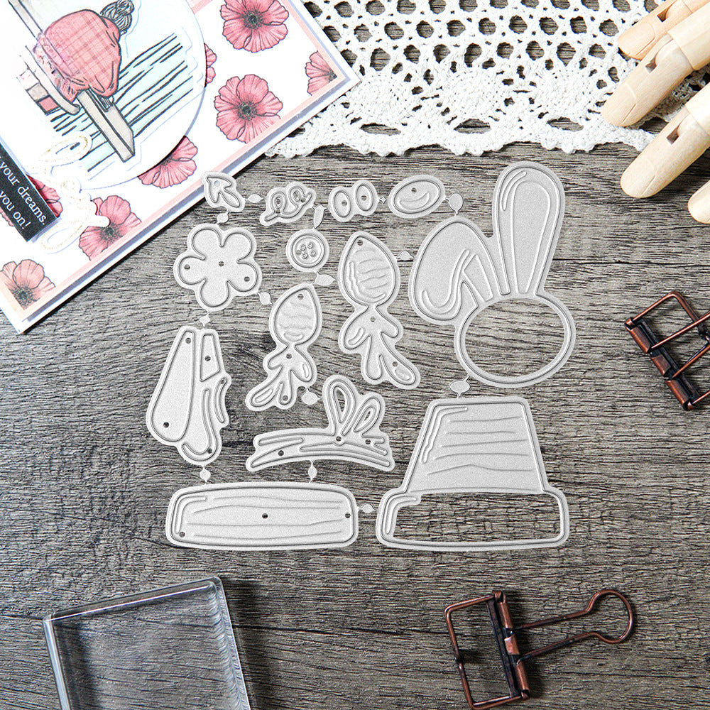 Bucket Rabbit Metal Cutting Dies