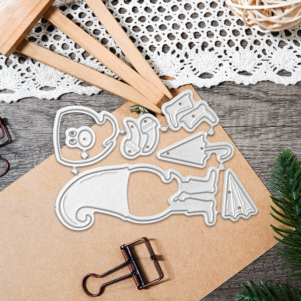 Dwarf Holding An Umbrella Metal Cutting Dies