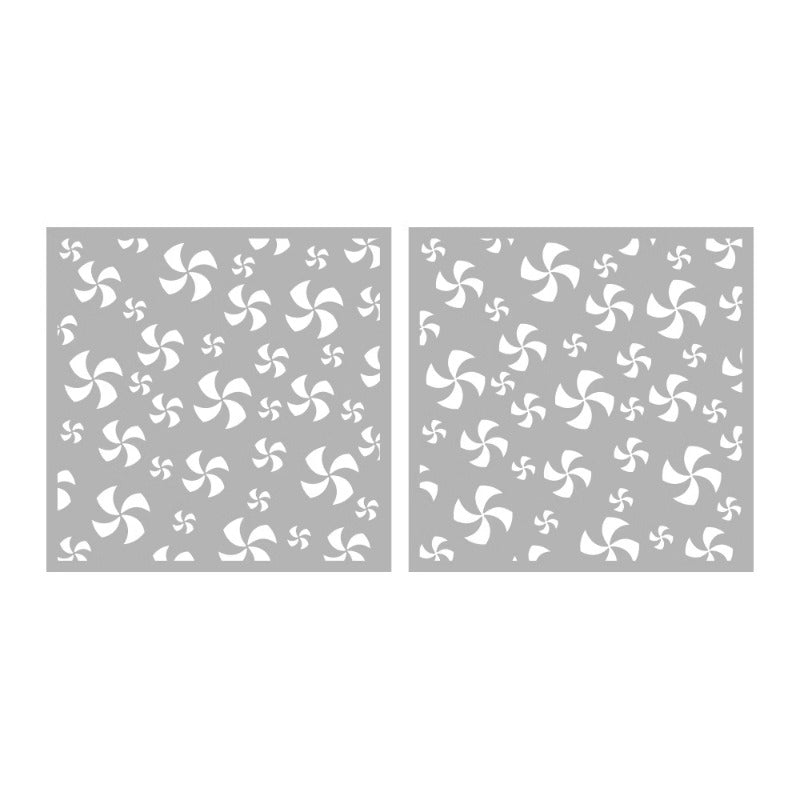 Christmas Candy DIY Painting Hollow Stencil
