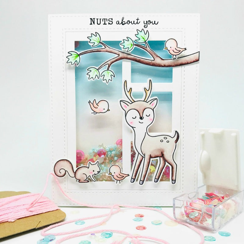 Deer Squirrel Dies & Stamps Set