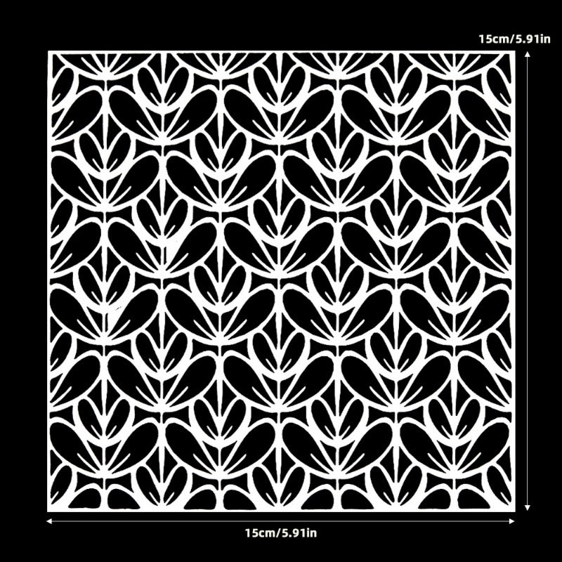 Flower DIY Painting Hollow Stencil