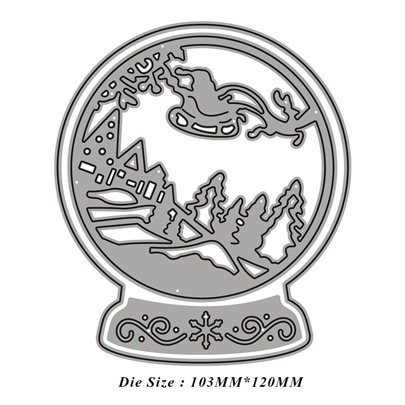 Christmas Ball Decorative Cutting Dies