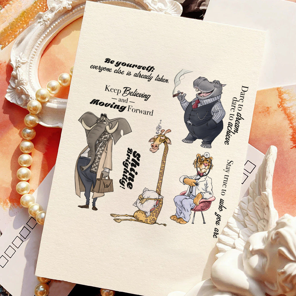 Animal Careers Clear Stamps