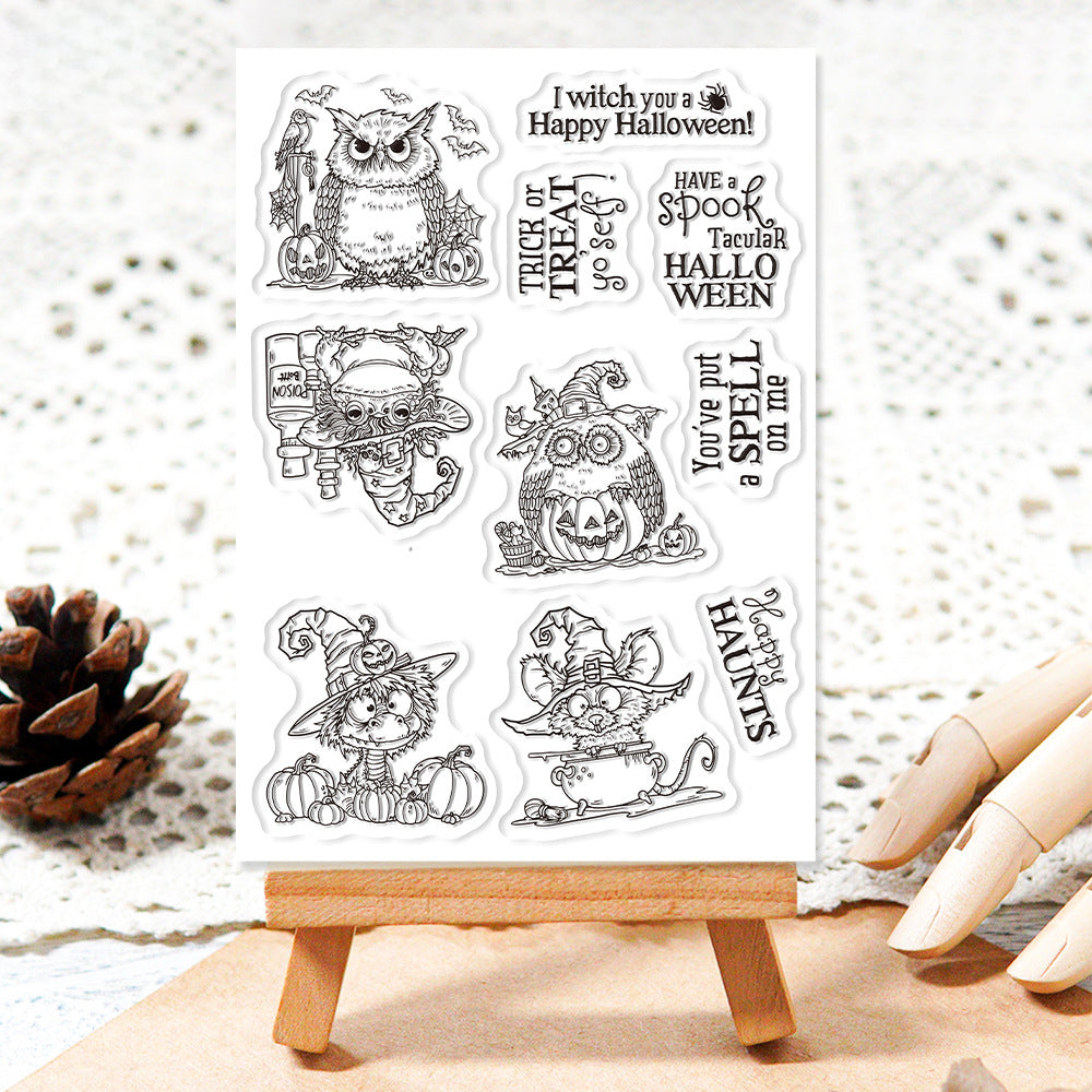 Halloween Animals Dies & Stamps Set