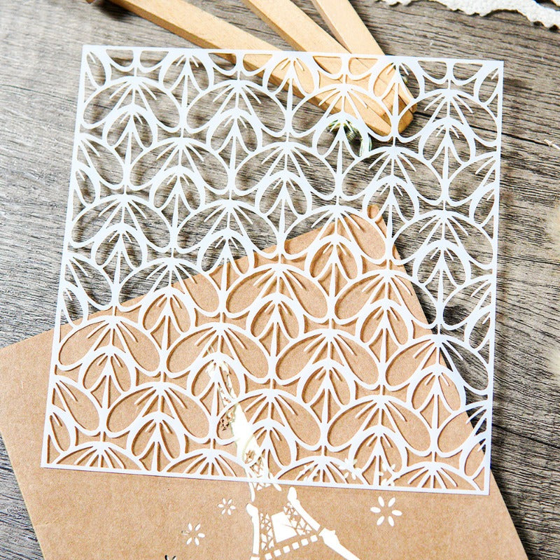 Flower DIY Painting Hollow Stencil