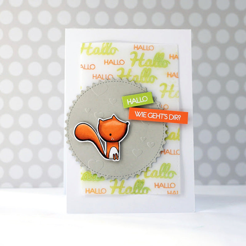 Scallop Round Frame Cutting Dies