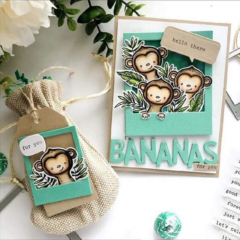 Animal Head Frame Dies & Stamps Set