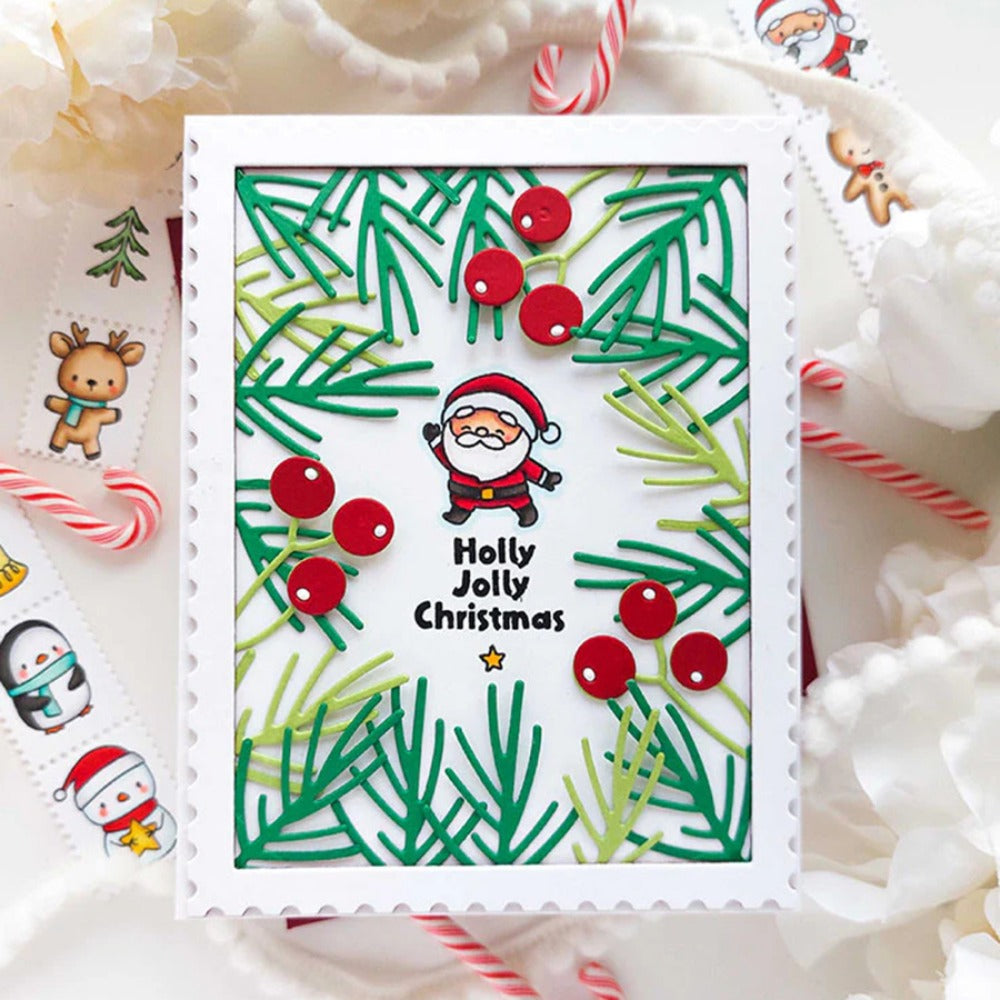 Christmas Animals Dies & Stamps Set