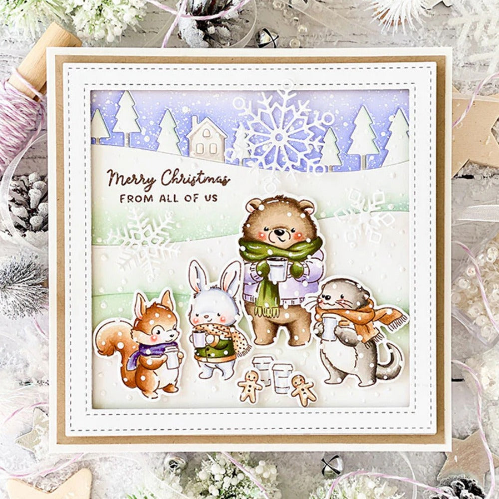 Winter Animals Dies & Stamps Set