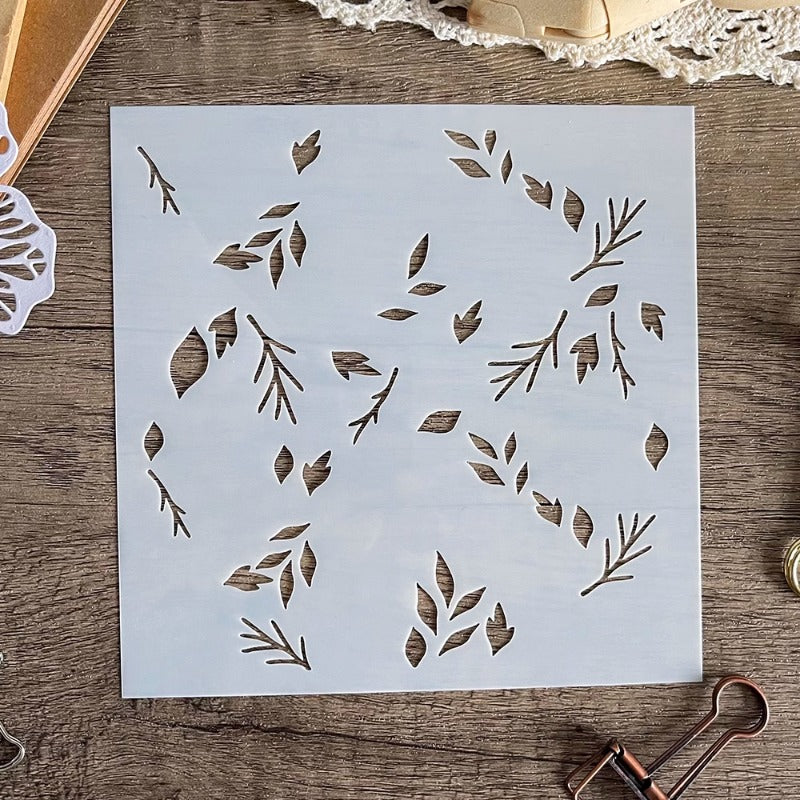 Autumn Maple Leaves DIY Painting Hollow Stencil