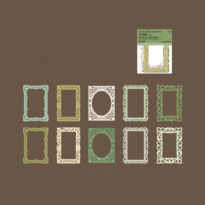 Hollow Lace Border Decorative Paper