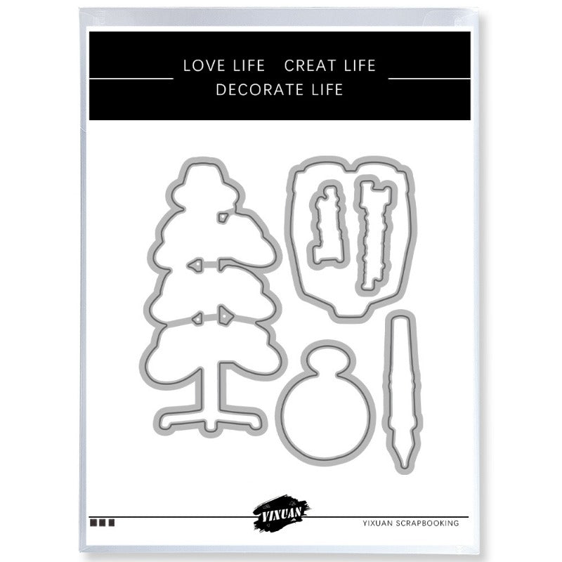 Suit Hat Dies & Stamps Set