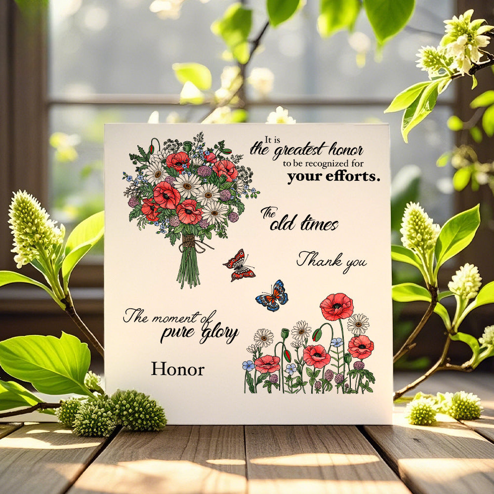 Beautiful Bouquet Clear Stamps