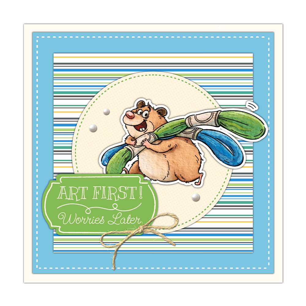 Tailor Mouse Dies & Stamps Set