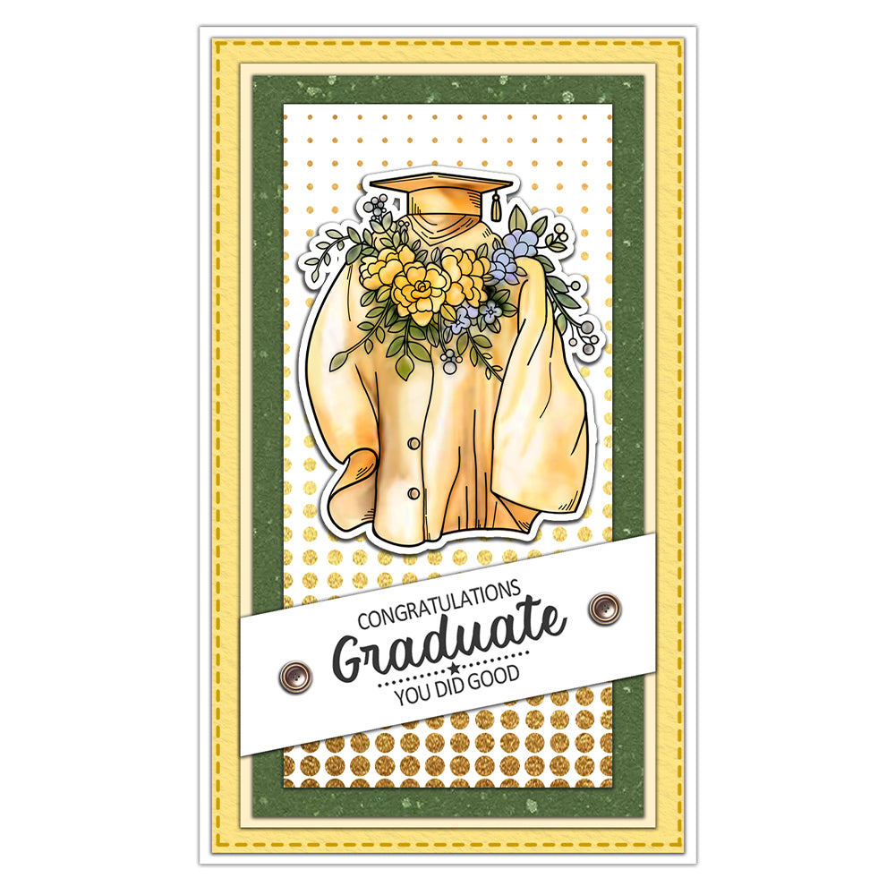 Graduation Season Theme Dies & Stamps Set