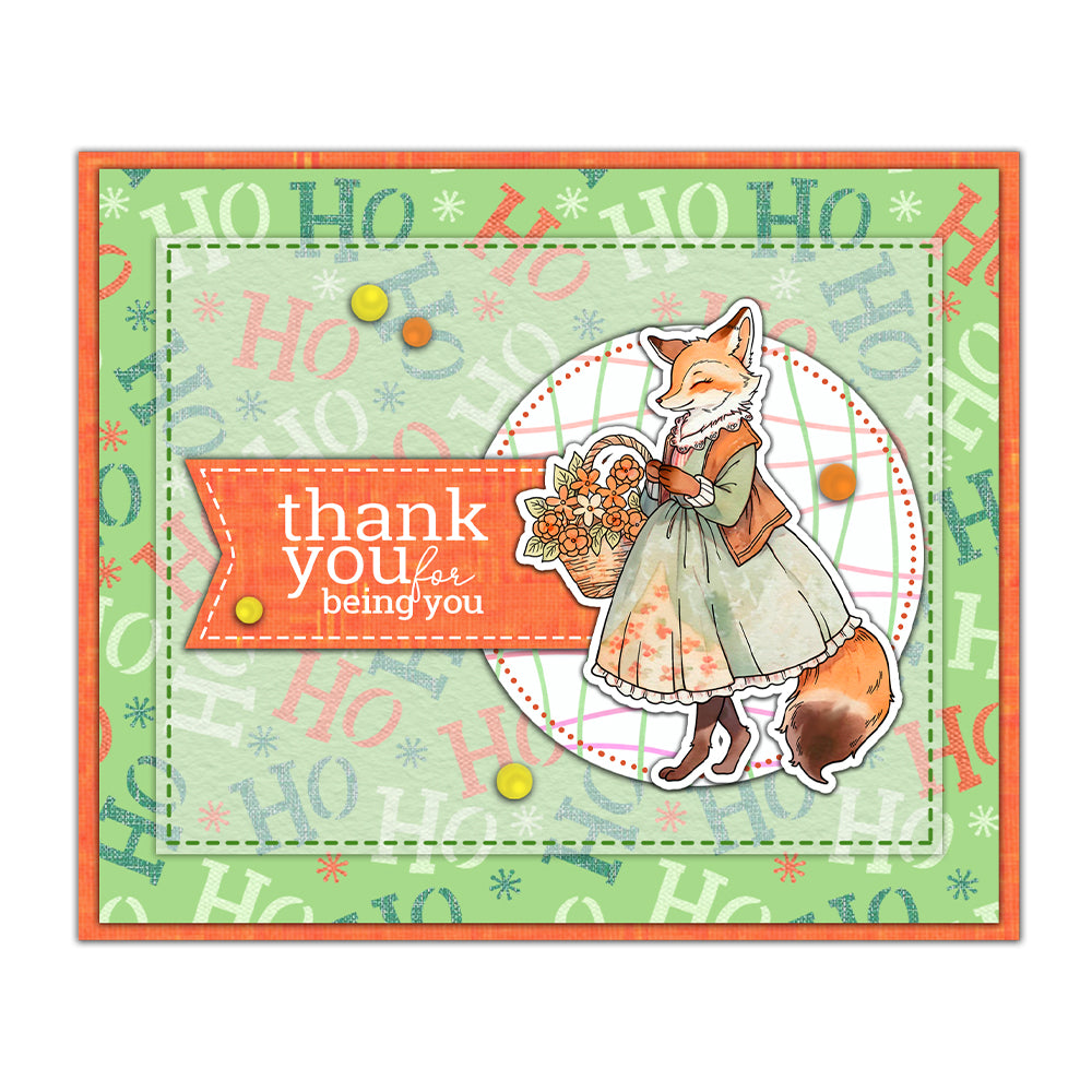 Animal Series Dies & Stamps Set