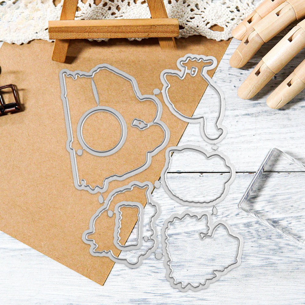Thanksgiving Theme Dies & Stamps Set
