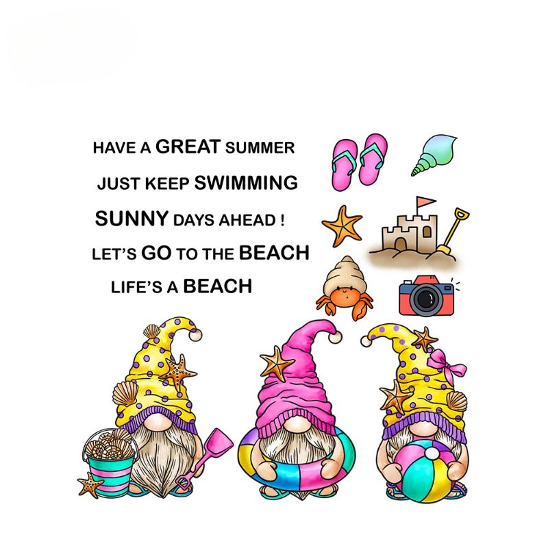 Vacation Gnomes Dies & Stamps Set