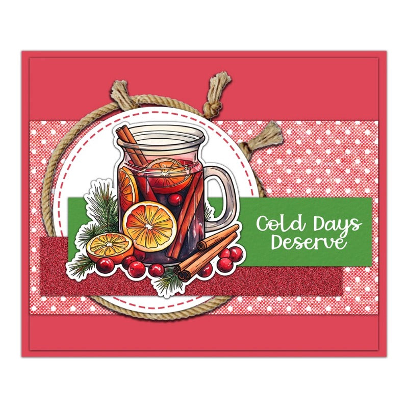 Party Drinks Dies & Stamps Set