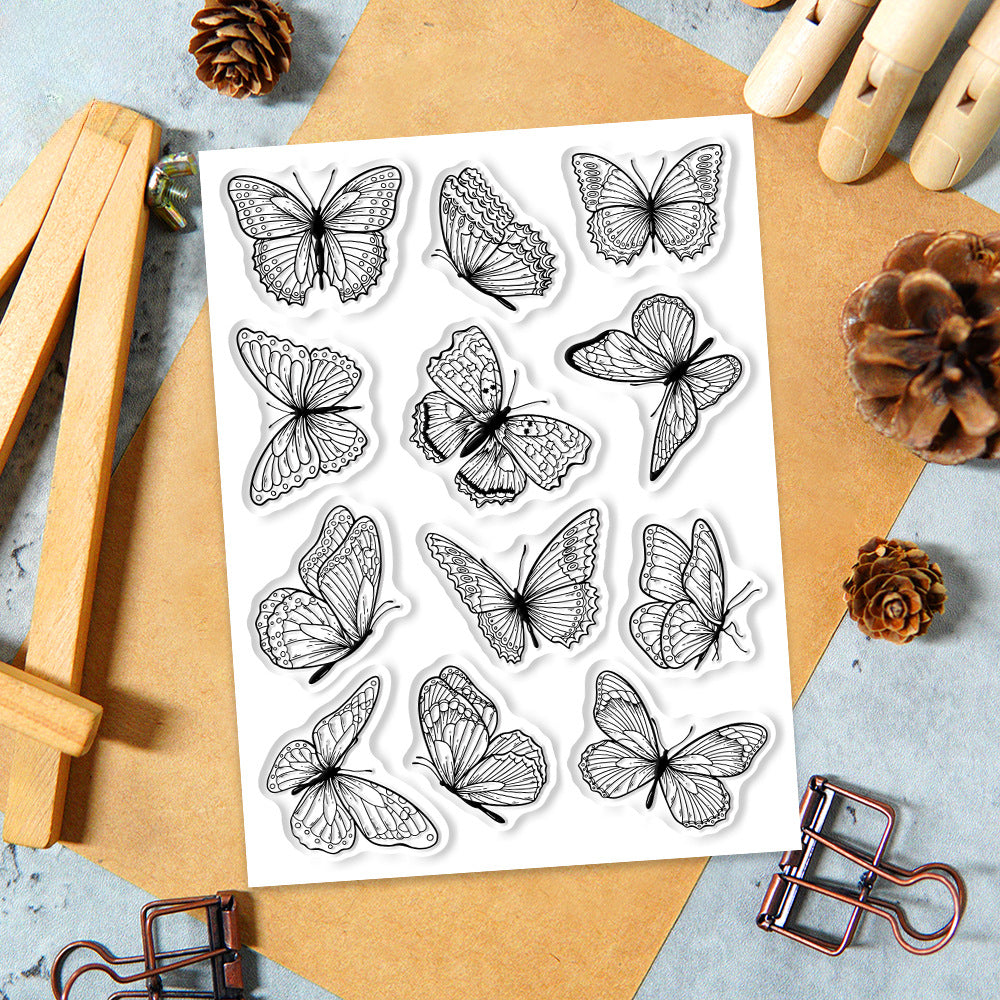 Butterfly Series Clear Stamps