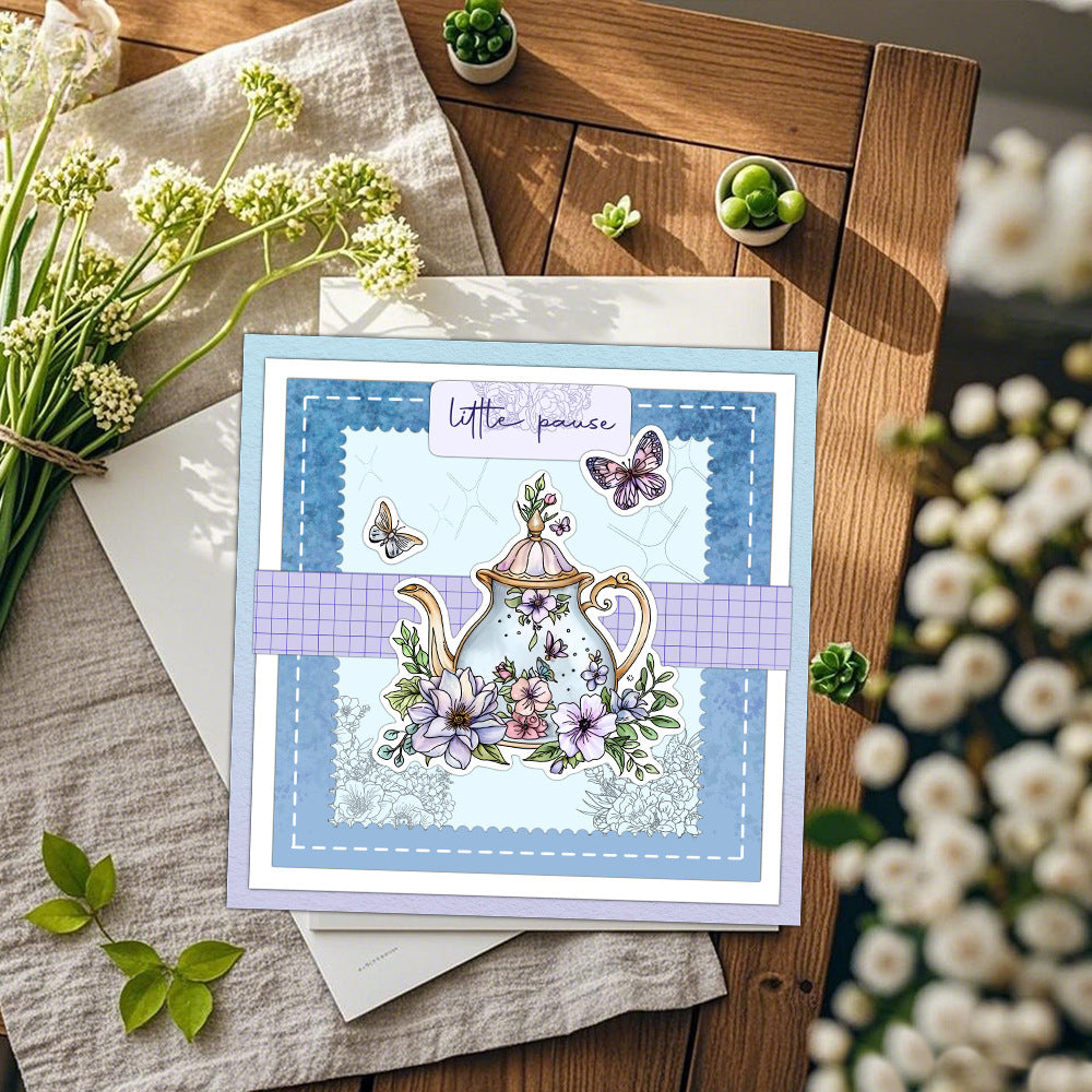 Tea Set Clear Stamps