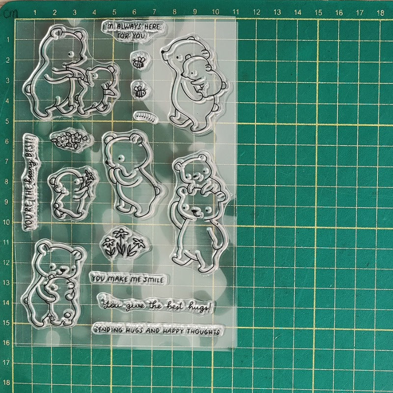 Bear Series Dies & Stamps Set