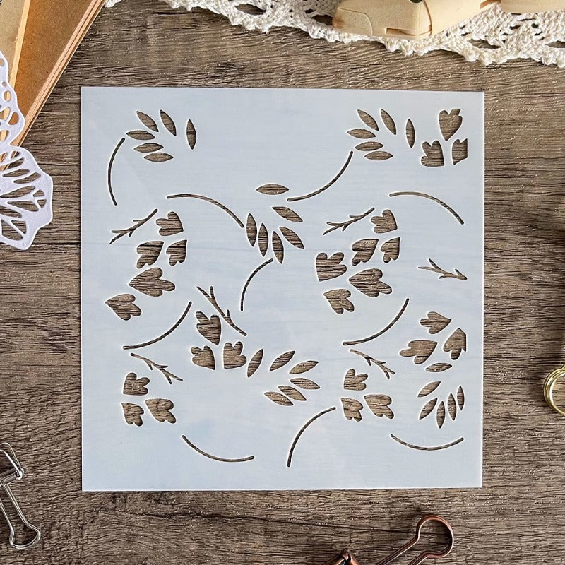 Autumn Maple Leaves DIY Painting Hollow Stencil