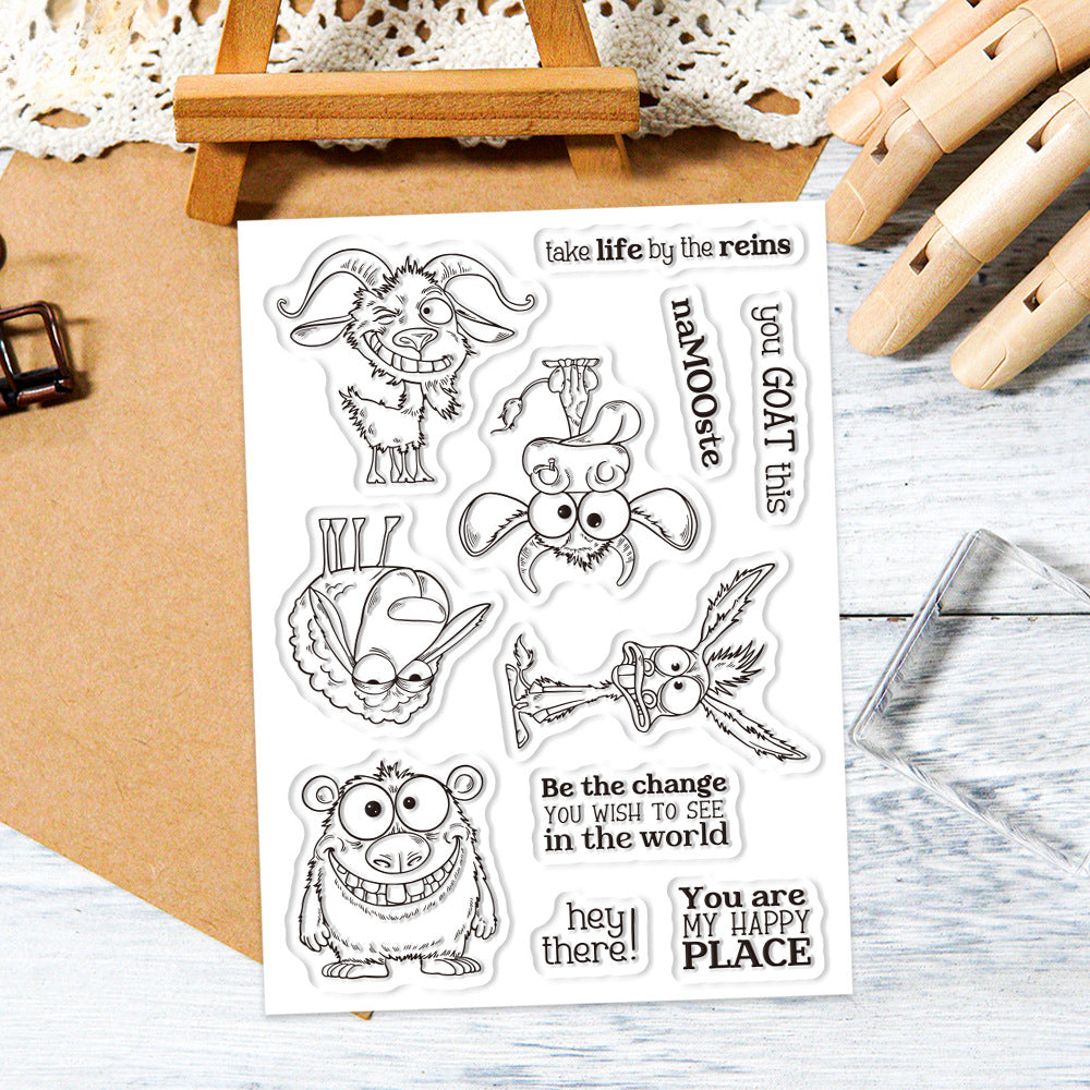 Personality Animals Dies & Stamps Set