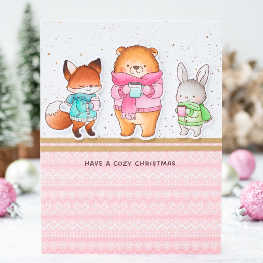 Winter Animals Dies & Stamps Set