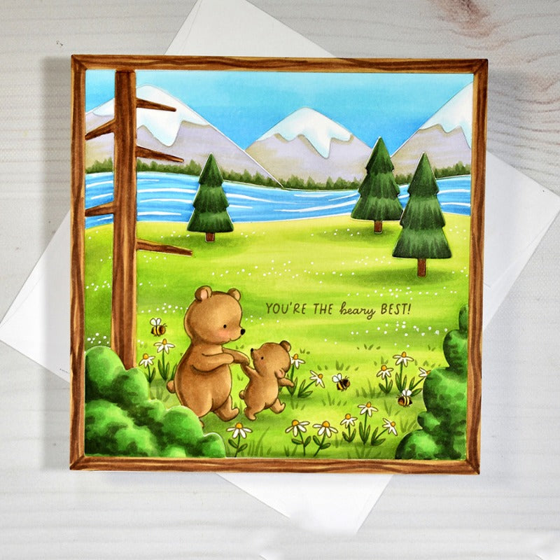 Bear Series Dies & Stamps Set