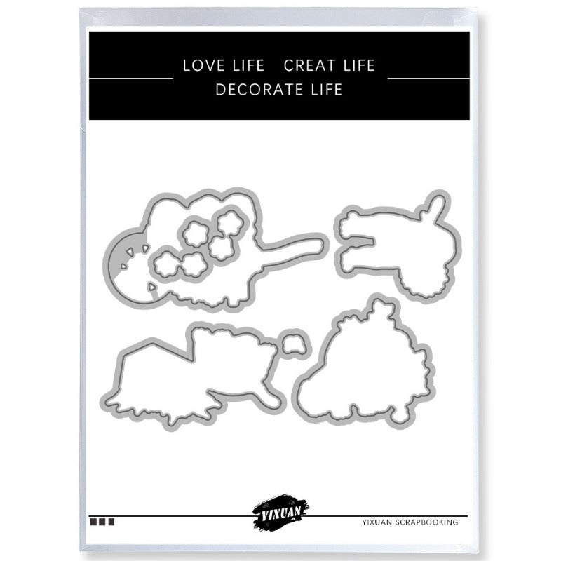 Cute Dogs Dies & Stamps Set