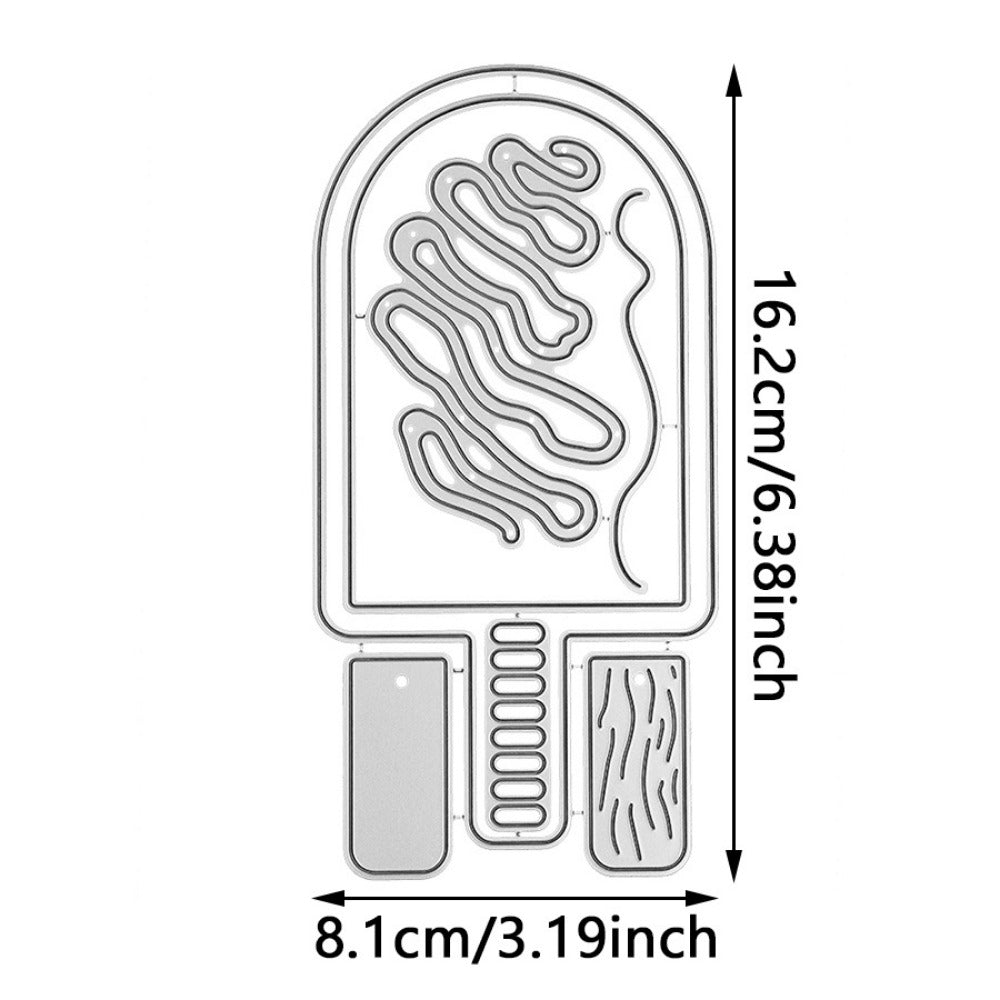 Popsicle Frame Metal Cutting Dies