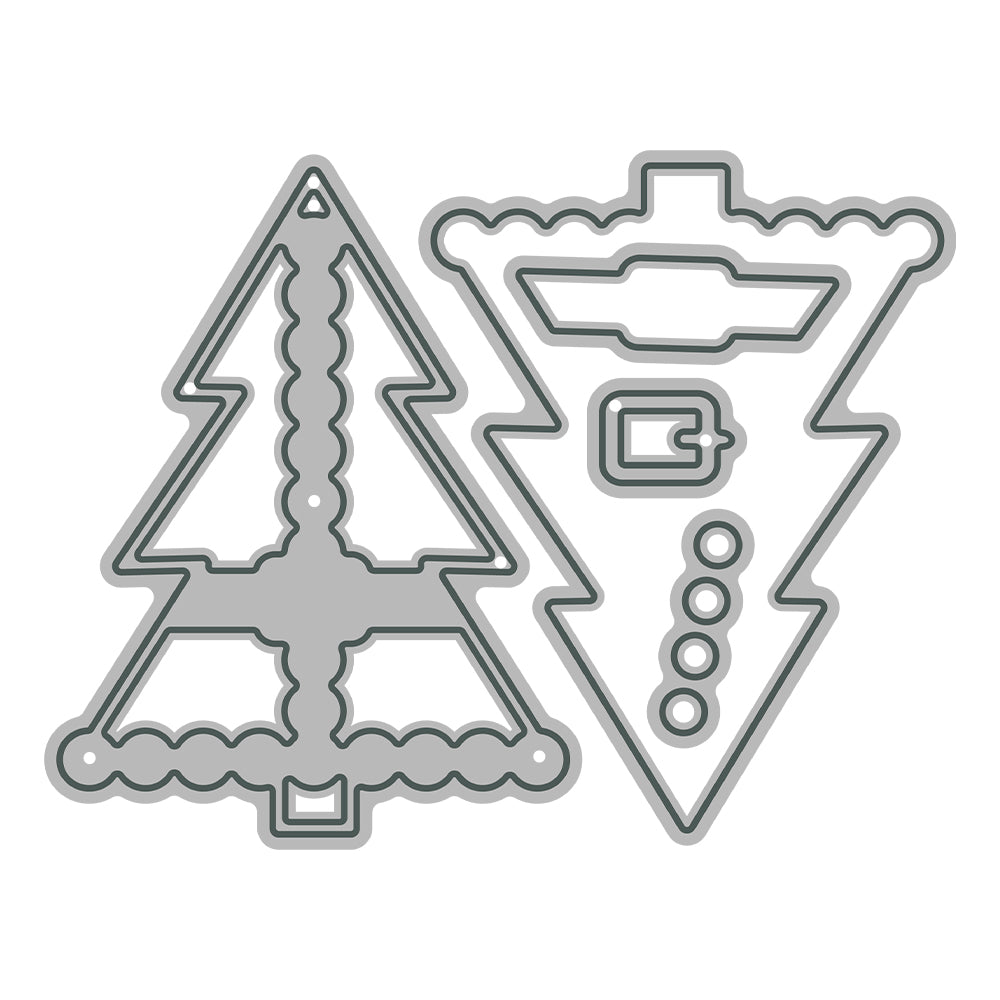 Christmas Tree Metal Cutting Dies