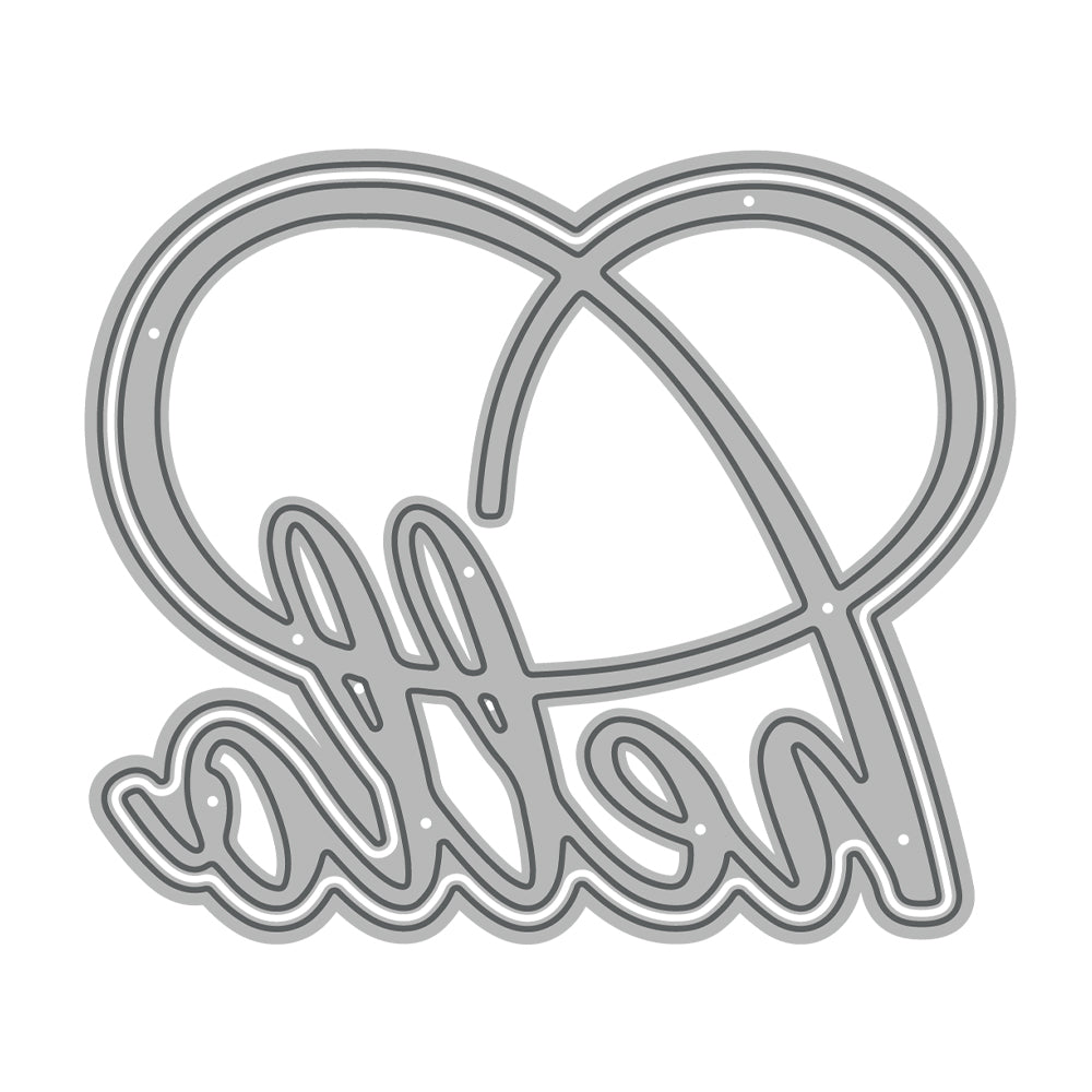 "Hello" Words Cutting Dies