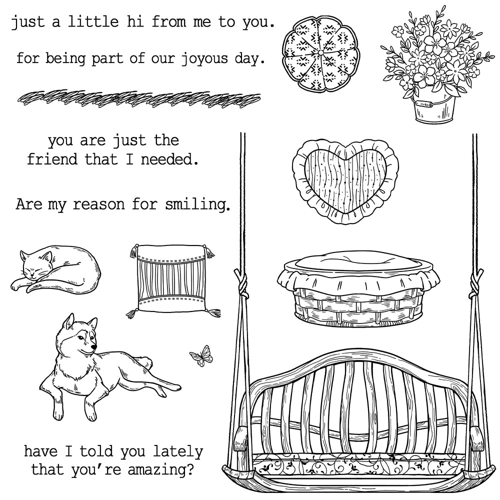 Animal Series Dies & Stamps Set